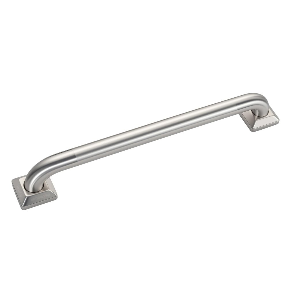 joyrain 500lb Capacity Stainless Steel Grab Bar - Heavy Duty Bathroom Safety Rail for Elderly, Anti-Slip Shower Handle, ADA Compliant (Peened, 24 inch)