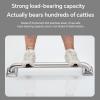 joyrain 500lb Capacity Stainless Steel Grab Bar - Heavy Duty Bathroom Safety Rail for Elderly, Anti-Slip Shower Handle, ADA Compliant (Peened, 24 inch) view 3
