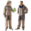 IC ICLOVER Mosquito Jacket, Bug Jacket with Hood, Pants, Mitts & Socks for Men Women, Mosquito Net Suits for Gardening Fishing Outdoor Full Body Protection from Bugs Fly Insets No-See-Ums (S/M) view 1