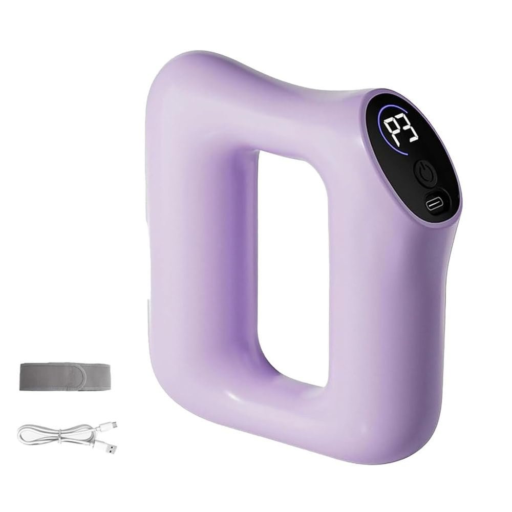 APLUSH Multifunctional Full-Body Fascia Ring, Ergonomic Electric Fascia Massager,Portable Design Massage Deep Tissue Tool for Abdomen Muscle Knot Recovery Relaxtion,Purple