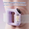 APLUSH Multifunctional Full-Body Fascia Ring, Ergonomic Electric Fascia Massager,Portable Design Massage Deep Tissue Tool for Abdomen Muscle Knot Recovery Relaxtion,Purple view 2