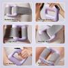 APLUSH Multifunctional Full-Body Fascia Ring, Ergonomic Electric Fascia Massager,Portable Design Massage Deep Tissue Tool for Abdomen Muscle Knot Recovery Relaxtion,Purple view 4