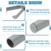 YELARXI Shoelace Tips, 0.79 Inch Fit for Metal Shoe Lace Tips End Caps for Sneaker Repair Replacement Shoelace Cord DIY Repairing Running Sports - (8 Pack, Light Gray) view 3