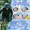 2 Pack Cooling Pads for Hat, Head Cooling Hat Ice Pack Insert, Helmet Pad Liner Outdoor Cycling Accessories for Sports, Summer Reusable Head Ice Pack Heat Protection for Outdoor Work Fishing Hiking view 2