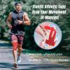10 PCS Waterproof Kinesiology Tape for Shoulders/Knees,Precut Strips for Knee Pain Relief & Stability Support, Elastic Strong Adhesive Athletic Tape, Latex-Free Hypoallergenic Sports Tape (Red) view 3