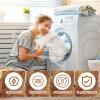 Heigble 600 Count Dryer Sheets Bulk Fabric Softener Amber Vanilla Scent Dryer Sheets Naturally Softens and Removes Static Cling, Ideal for Large Households, Sensitive Skin view 4