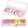 AceOrbit 21x6x2in 4 Letter Gigi Gifts for Grandma Christmas Gift Box, Cardboard Letter Shaped Flower Boxes with Lid Fillable Word Boxes, Christmas Mother's Day Gift Decorative for Chocolate view 1