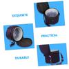 CATIEBYE Portable Purple Crystal Singing Bowl Storage Bag with Liner Lightweight Meditation Bowl Holder Multi Use Carrying Case for Singing and Items view 3