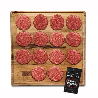 Rastelli's Wagyu Beef Burger (14 ct) 5.33 oz Portions, 4.66 lbs. Total