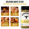 (2 pack) Kinders Buttery Steakhouse & Cowboy Butter Seasoning Set,9.5 oz - Gourmet Grilling and All-Purpose Rubs for Steak, Chicken & Fish view 3