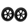 ETHZZLE 2pcs Heavy Duty Replaceable Front Universal Wheels for Wheelchair 8 Inch Multipurpose Caster Tires Compatible Standard Wheelchairs view 1