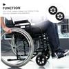 ETHZZLE 2pcs Heavy Duty Replaceable Front Universal Wheels for Wheelchair 8 Inch Multipurpose Caster Tires Compatible Standard Wheelchairs view 2