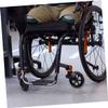 ETHZZLE 2pcs Heavy Duty Replaceable Front Universal Wheels for Wheelchair 8 Inch Multipurpose Caster Tires Compatible Standard Wheelchairs view 4