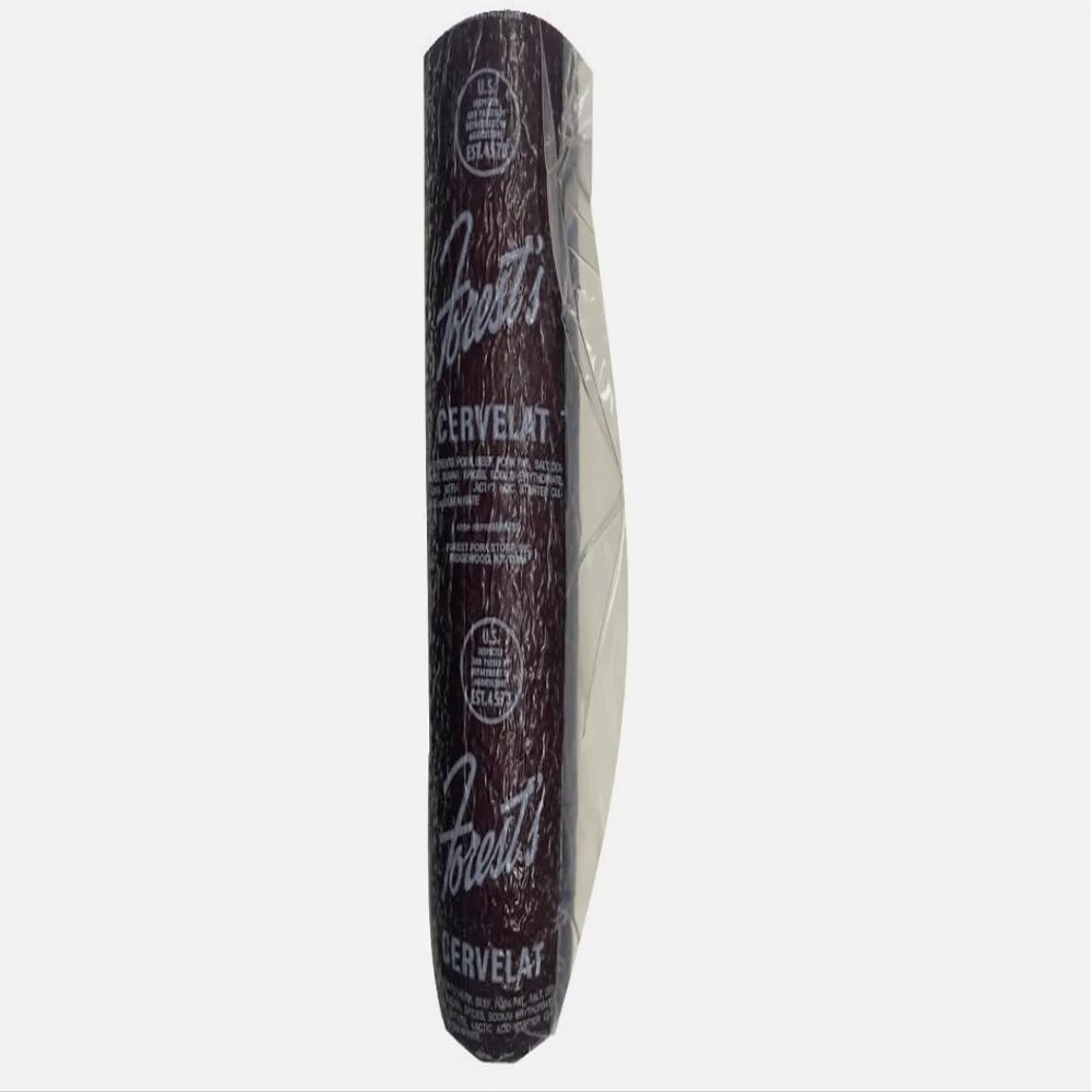 German Cervelat Salami (2.5Lbs - 2.7Lbs Average Weight) By Forest Pork