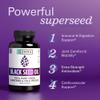 ZHOU Black Seed Oil & Capsules - Black Cumin Seed Oil Cold Pressed, Pure Unrefined Nigella Sativa, Premium Supplement for Health, Hair & Skin - 8 fl oz Bottle & 60 Capsules view 4