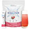 Advanced Bionutritionals Advanced Hydration Formula Electrolyte Drink Mix Powder with ElectroPrime, L-Taurine, TyroPure, B-Vitamins, Vitamin C Strawberry Watermelon 30 Stick Packs view 1