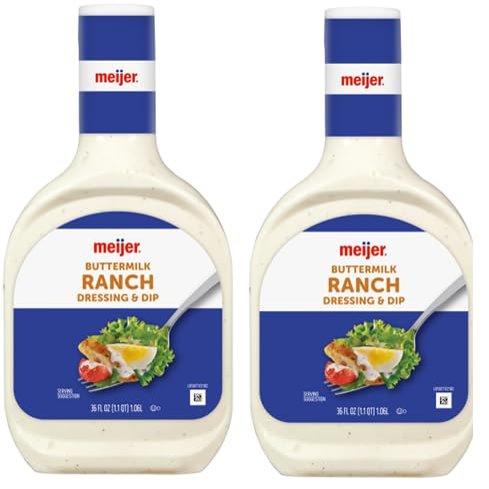 Buttermilk Ranch Salad Dressing & Dip (2 Bottles, 36 oz. each)