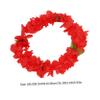EPIGEIST 5pcs Hawaiian Flower Leis Wreath Thickened Summer Beach Pool Party Decorations Floral Garland for Luau Celebrations Reusable and Lightweight for Festivals and Photography view 2