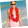 EPIGEIST 5pcs Hawaiian Flower Leis Wreath Thickened Summer Beach Pool Party Decorations Floral Garland for Luau Celebrations Reusable and Lightweight for Festivals and Photography view 3