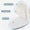Genuine Sheepskin Insoles with Lambswool Blend - Ultra Soft & Durable Shoe Pads for Flat Shoes, Beige,Comfort (Women 8.5 | Men 7.5) view 2