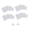 ELAYARD 1 Set Disposable Liquid Beverage Pouches Set Leak Drink Bags for Festivals Parties Travel for Wine Juice Cocktails and More view 1