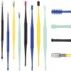 8 Pcs Earwax Cleaners,Silicone Ear Wax Removal Tool,Spiral Ear Cleaning Kit Reusable Soft Silicone Ears Cleaner Safe Ears Scratcher Scoop Tool Earwax Removal Tools for Olders Adult Kids view 1
