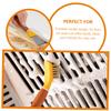 HOODANCOS Multi Functional Double Head Kitchen Cleaning Tool Heavy Duty Stainless Steel Spatula for Stove Refrigerator and Bathroom Versatile Kitchen Cleaning Brush for Effortless Housework view 4