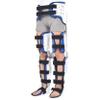 Knee Support Brace, Hip Knee Ankle Foot Orthosis Braces with Walking Boots, Full Leg Brace Adjustable Knee Immobilizer Brace for Women and Men view 1