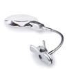Magnifying Glasses,Desktop Clip Magnifying Glass with Light, 2.5X 10X Hd Lens Folding Illumination Magnifier Adjustable Hose Table Lamp, for Reading Hobby Soldecraf view 1