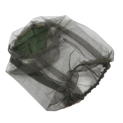 HELPFLOWER Mosquito Head Net Mesh for Hiking & Outdoors,Bug Netting Over Hat Fishing,Insect Shield Protection Face Cover Mask Hood Against Fly Midge Gnat