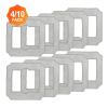 vamarads 4/10pcs Mopping PadsCompatible for ECOVACS Compatible for WINBOT MINI Mop Cloth Automatic Window Cleaner Rags Home Appliance Accessories(10 Pack) view 4