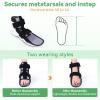 Walking Boot for Broken Toe Injuries, Sprained Ankles, Metatarsal Stress, Post-Op Support Right Foot Fracture Shoe Fits Men and Women, Stable Ankle Joints Postoperative Recovery Pain Relief view 3