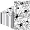 100 PCS Halloween Napkins - Spider Webs Design, Cocktail Disposable Paper Napkins, Decorative Dinner Hand Napkin for Festival Birthday Party Decoration view 1