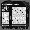 100 PCS Halloween Napkins - Spider Webs Design, Cocktail Disposable Paper Napkins, Decorative Dinner Hand Napkin for Festival Birthday Party Decoration view 3
