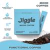 Jiggle Functional Coffee for Mood & Cortisol, Brain & Nootropics, Ashwagandha, L-Theanine, Saffron, Sugar-free, 28 sachets. Functional Beverage Vitamin view 2