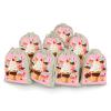 NTVOWPZO 8PCS Sweet Ice Cream Cotton Drawstring Bag 5x7 Inch Small Cloth Gift Bags with Drawstring, Reusable Muslin Bags Pouches, Empty Candy Bag for Wedding Party Birthday Favors view 1
