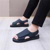 VEACAM Men's Edema Diabetic Shoes Adjustable Wide Width Walking Sandals Lightweight Comfy Orthopedic Slippers for Elderly Swollen Feet,Blue,4.5 view 3