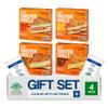 Salutem Vita Lily's Toaster Grills Mixed Flavors (American Cheese, Cheesy Garlic Bread, Cheeseburger, Pepperoni & Cheese), 7 oz each, Gift Set Pack of 4 view 1