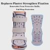 SFKLYU Orthosis Leg Brace Support, AFO Drop Foot Splint, Ankle Brace for Women Men, Plantar Fasciitis Night Splint for Treating Plantar Fasciitis and Achilles Tendonitis,1 Pair,S view 3