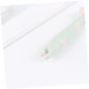 HOODANCOS 3pcs Cartoon Toothbrush Soft Bristles Wheat Straw Material Friendly Design Nordic Green for Gentle Oral Care view 4
