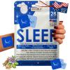 Zovira Sleep Patches for Adults Extra Strength Melatonin & Magnesium Patch Time-Release Sleep Aid Stickers Non-Habit Forming, Hypoallergenic 28 Transdermal Patches for Deep Rest & Relaxation view 1