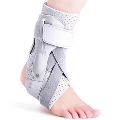 SFKLYU Ankle Brace for Women Men, Slim Fit Ankle Brace, Quick Lace Up Ankle Support, Sleeping Drop Foot Support for Injury Recover, Running, Sports,A2,M/35~38