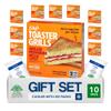 Salutem Vita Lily's Toaster Grills Frozen Pepperoni & Cheese, Gift Set, 6.7 oz Pack of 10