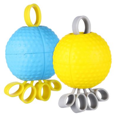 COOLHIYA 2 Pcs Hand Exercise Balls for Grip Strength Training Squeeze Ball for Finger Strength and Hand Therapy Lightweight PU Non Slip Grip Versatile Use for Rehabilitation