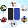 Classicseali 20PCS Finger Compression Sleeve For Swelling,Elastic Finger Sleeves for Arthritis, Outdoor Sports Arthritis Fingers Sleeve, for Basketball and Golf, Black, Blue view 4
