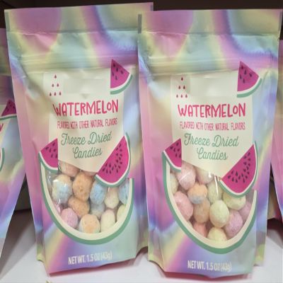 Watermelon Freeze Dried Candies 1.5oz 43g (2 Pack, Watermelon freeze dried)