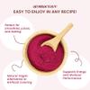 AROMACRAVE Beetroot Powder - 100% Pure, Non-GMO, High in Antioxidants & Natural Nitrates, Supports Circulation & Energy, 16oz (454g) view 4