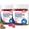 VEV Deep Calm Magnesium Complex 14-in-1 Gummies with Ashwagandha, L-Theanine, Vitamin D3 & Zinc for Women and Men, Vegan Magnesium Glycinate Gummies, 180 Gummies Total, Pack of 2 view 1
