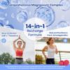 VEV Deep Calm Magnesium Complex 14-in-1 Gummies with Ashwagandha, L-Theanine, Vitamin D3 & Zinc for Women and Men, Vegan Magnesium Glycinate Gummies, 180 Gummies Total, Pack of 2 view 2
