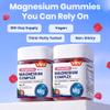 VEV Deep Calm Magnesium Complex 14-in-1 Gummies with Ashwagandha, L-Theanine, Vitamin D3 & Zinc for Women and Men, Vegan Magnesium Glycinate Gummies, 180 Gummies Total, Pack of 2 view 4